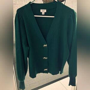 Crown & Ivy Cardigan Cropped Sweater no tears, stains or signs of wear